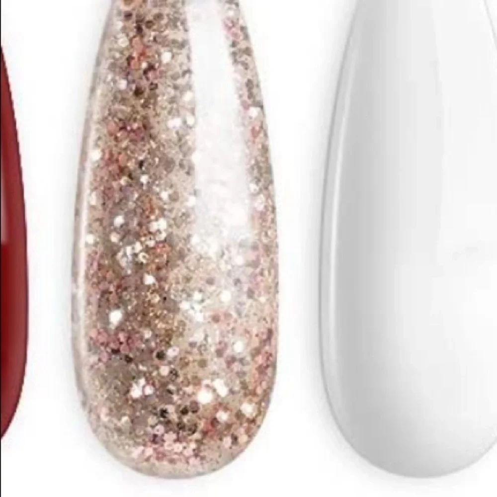 Gold glitter bronze Beetles Gel Polish Alcohol Toxin Free 7.5 Milliliters